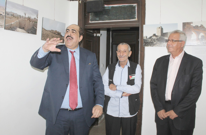 افتتاح المعرض الاول للزميل الصحفي المصور بسام غنام