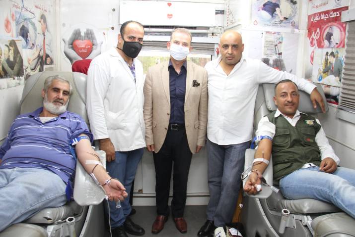 البلقاء التطبيقية تنظم حملة لتبرع بالدم