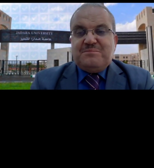 عبيدات يفتتح المؤتمر الدولي الثاني لكلية الأعمال ريادة الأعمال والتنمية المستدامة في ظل جائحة كورونا في جدارا عن بُعد