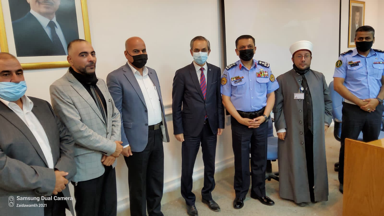 ندوة مبادرة افراحنا أمنه في بلدية السلط بالتعاون مع الشرطة المجتمعية 