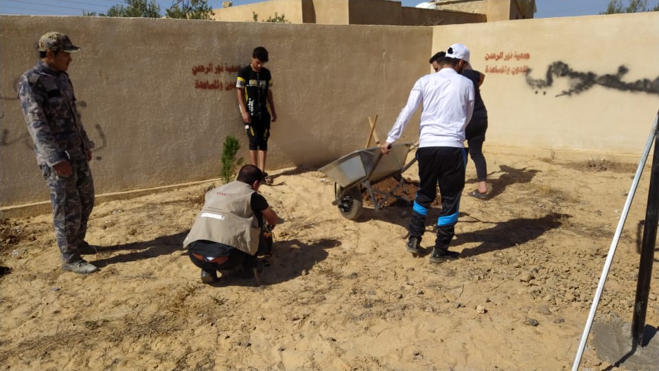 مبادرات شبابية متنوعة في مديرية شباب محافظة المفرق 