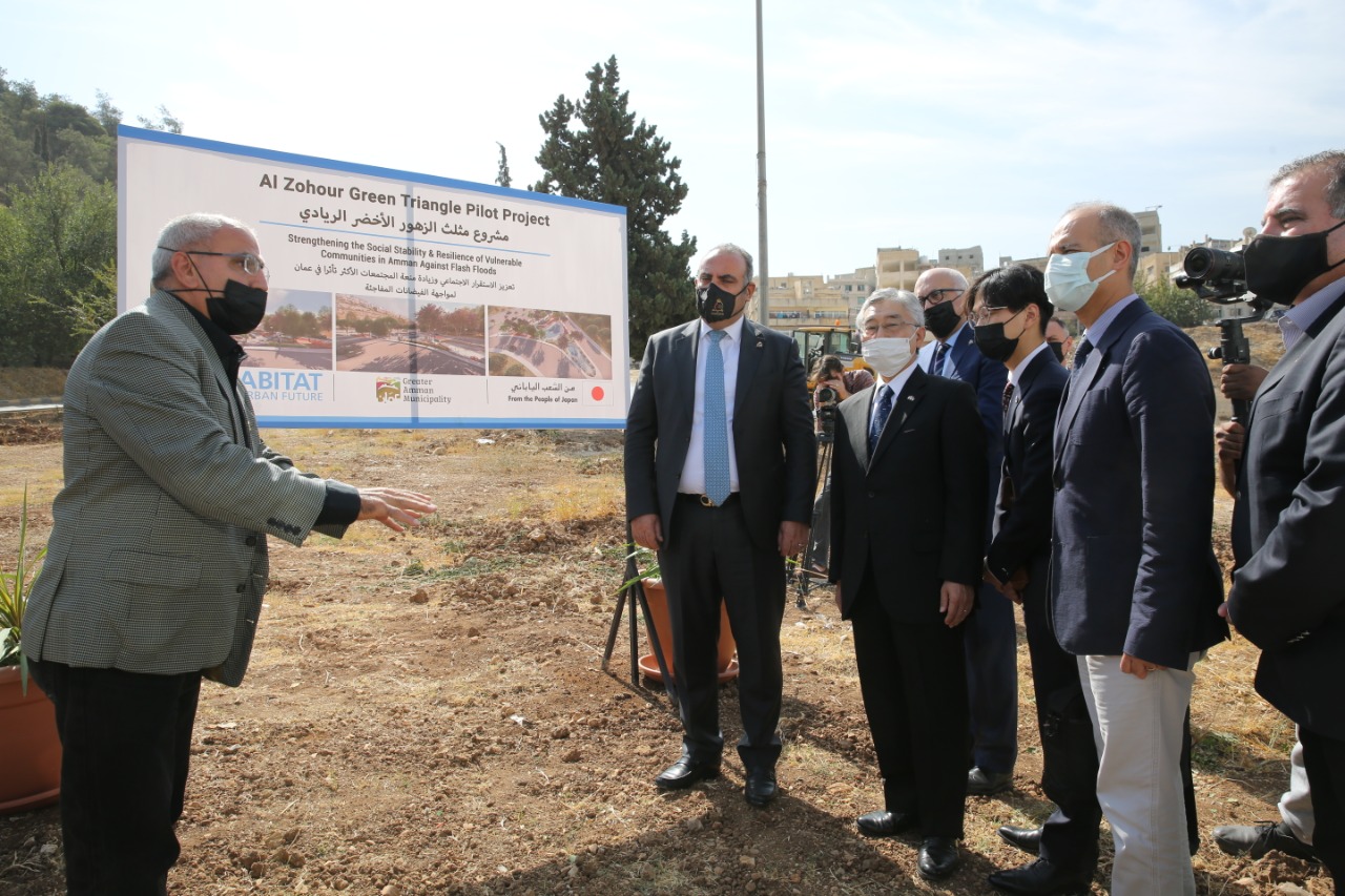 اجتماع لمشروع تعزيز الاستقرار الاجتماعي وزيادة منعة المجتمعات الأكثر تأثراً من الفيضانات المفاجئة في عمان  