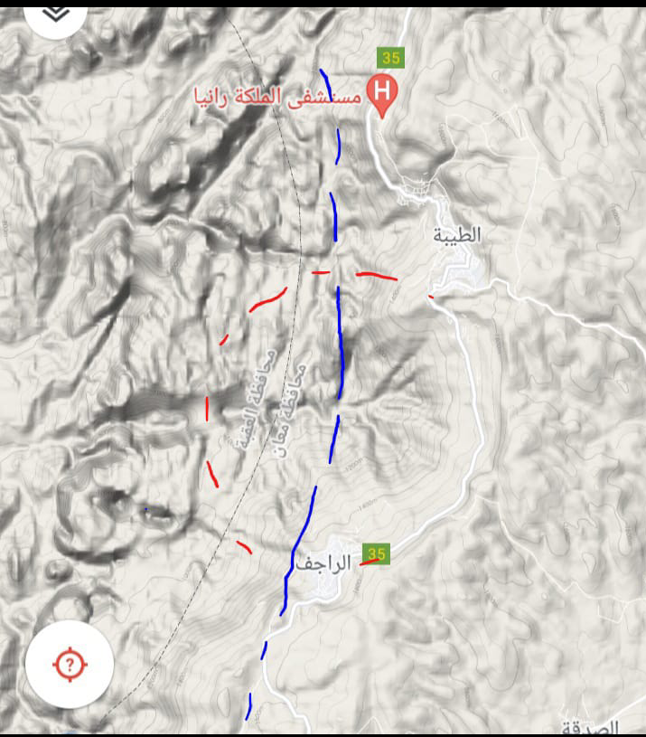 أ.د. محمد الفرجات يكتب....إنزلاق جيولوجي عظيم كنصف حفرة نيزك جنوب البترا... معلم سياحي جاذب