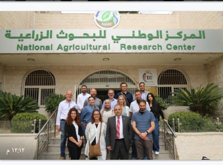 وفد هولندي يزور المركز الوطني للبحوث الزراعية