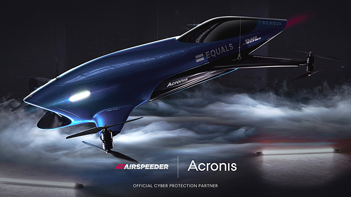 اتصالات تستضیف Airspeeder شریك Acronis ،أول سیارة سباقات كھربائیة  طائرة في العالم في معرض جیتكس 2021