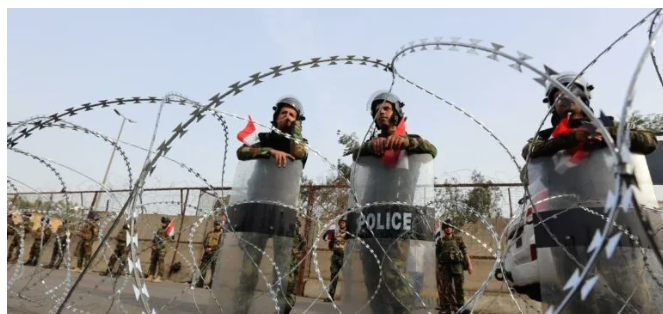 مظاهرات وانتشار أمني كثيف في بغداد