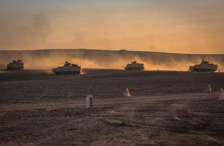 احتفال بتشكيل كتائب بالمنطقة الوسطى والذكرى 48 لحرب رمضان