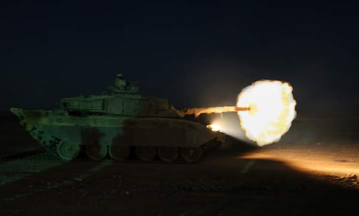 احتفال بتشكيل كتائب بالمنطقة الوسطى والذكرى 48 لحرب رمضان