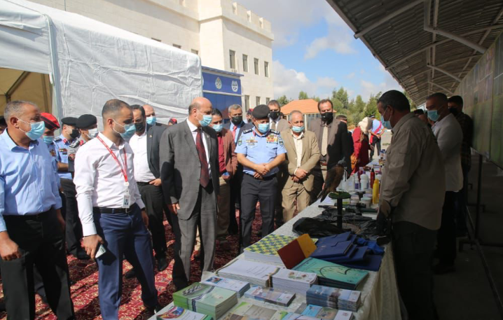 افتتاح الحديقة النباتية في مديرية الامن العام استمراراً لمبادرة بيئتنا .. رئتنا 