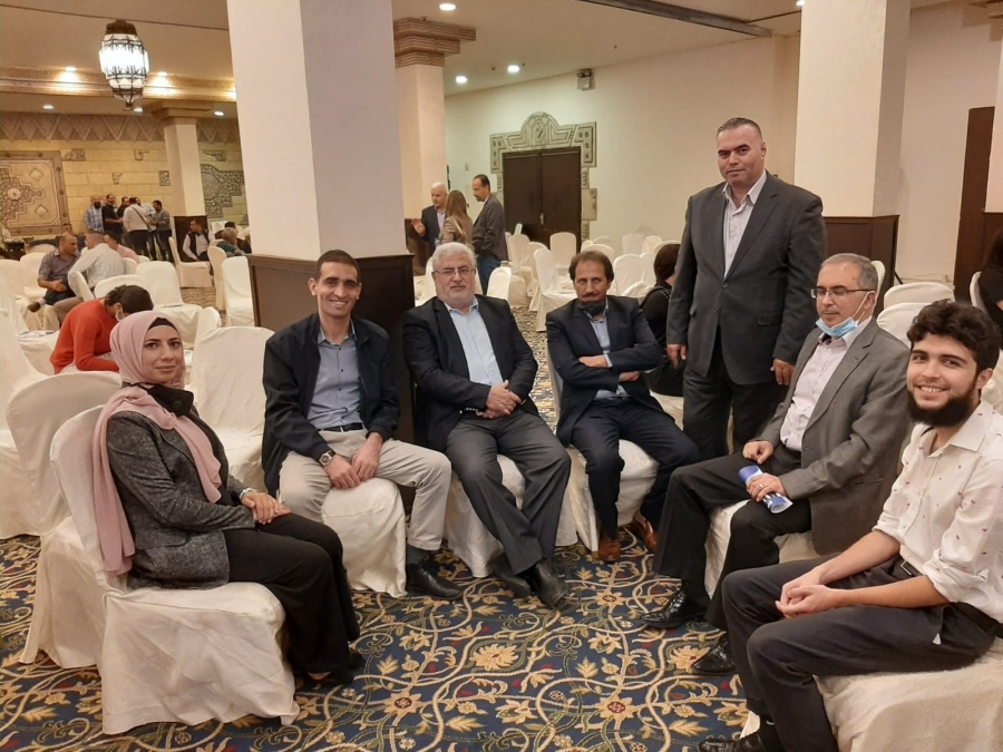 غرايبة والعرموطي يزوران مقر انتخابات الصحفيين