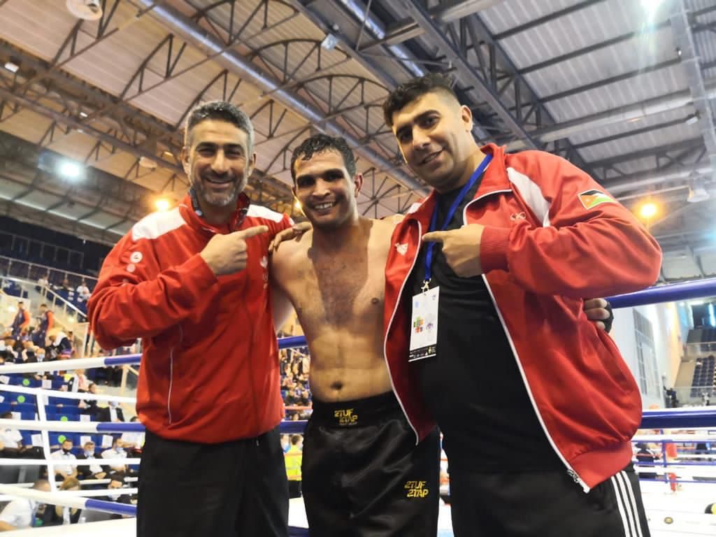 لاعب فريق الأمن العام للكيك بوكسينغ علي خلف يحصد برونزية بطولة العالم