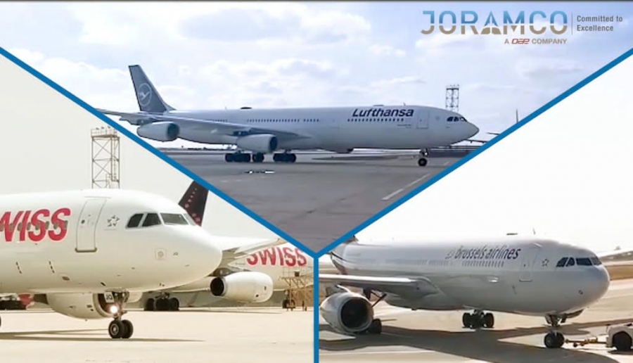 جورامكو تواصل العمل باتفاقيتها المتعلقة بعمليات الصيانة الخاصة بطائرات مجموعة  لوفتهانزا