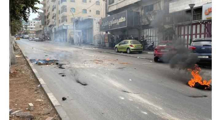 إصابات بالاختناق خلال قمع الاحتلال مسيرة إسناد للأسرى