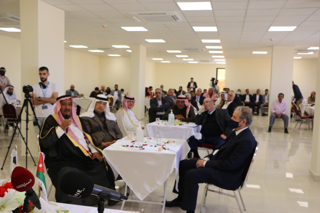 الرحاحلة يفتتح مبنى إدارة فرع ضمان معان الجديد