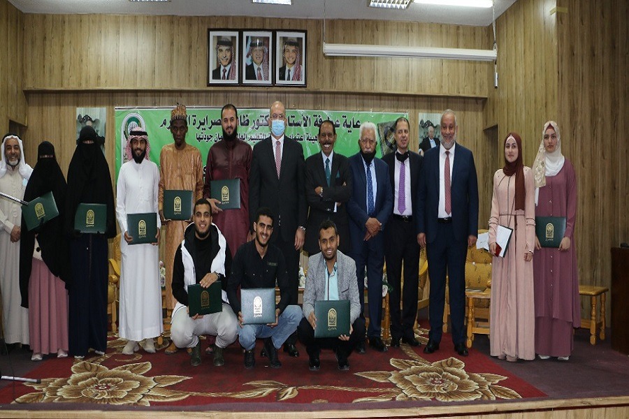 ثلاثة من طلبة اليرموك يحصدون مراكز متقدمة في مسابقة المرحوم الدكتور محمد ربيع لحفظ القرآن الكريم