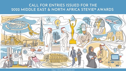 فتح باب الترشیحات لجوائز ستیفي الشرق الأوسط وشمال أفریقیا لعام ٢٠٢٢