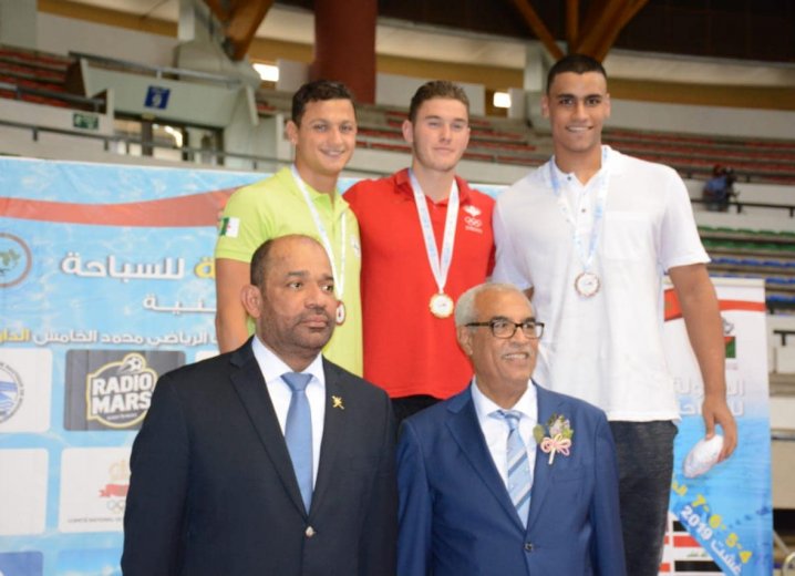 منتخب السباحة يضيف ميداليتين ذهبيتين بالبطولة العربية