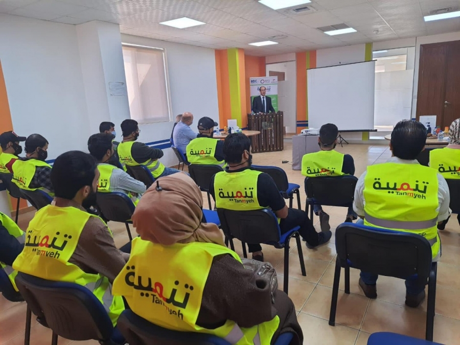الزيود يرعى حفل تخريج مشروع  تنمية