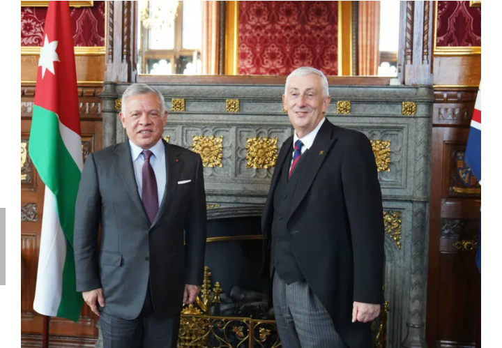 الملك: ضرورة وقف الإجراءات الإسرائيلية أحادية الجانب