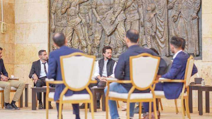 ولي العهد يلتقي بشباب من مختلف القطاعات في الرمثا