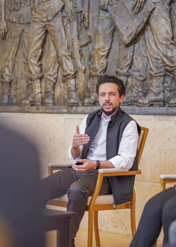 ولي العهد يلتقي بشباب من مختلف القطاعات في الرمثا