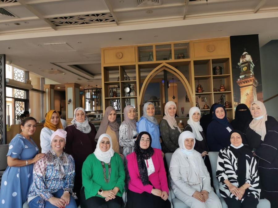 ضمن سلسلة لقاءات مبادرة بصمات الإيجابية بعنوان قهوتنا الإيجابية  لقاء أسبوعي حول فن احتواء الخلافات الزوجية