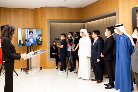 حكومة منطقة هونج كونج الإدارية الخاصة تفتتح  في دبي أول مكتب اقتصادي وتجاري لها في الشرق الأوسط
