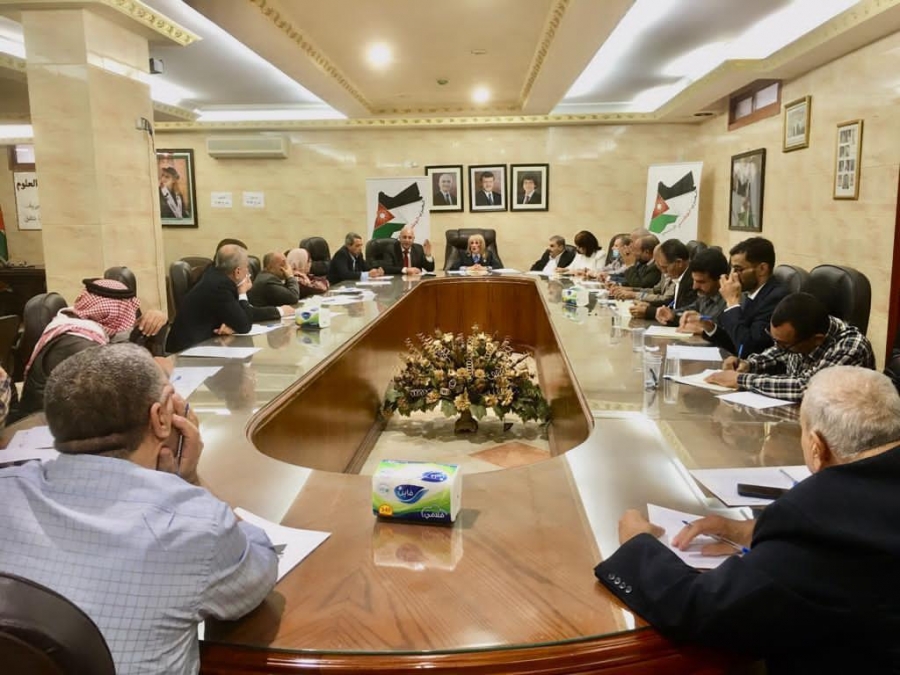 المجلس المركزي للحزب الوطني الأردني ينتخب رئيسه والمصادقة على تعيين مساعدي الأمين العام