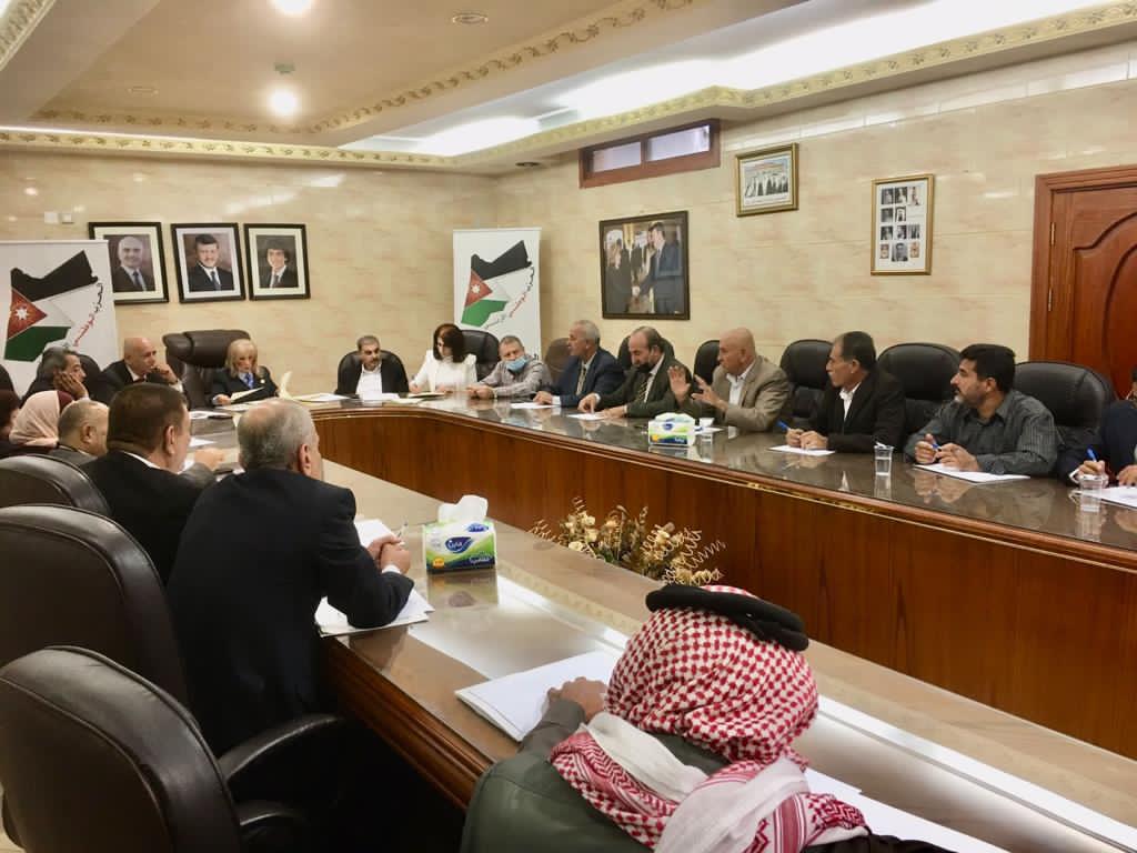 المجلس المركزي للحزب الوطني الأردني ينتخب رئيسه والمصادقة على تعيين مساعدي الأمين العام