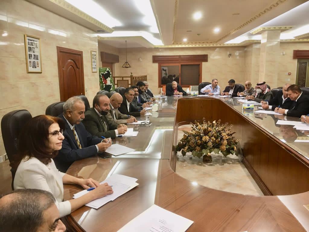 المجلس المركزي للحزب الوطني الأردني ينتخب رئيسه والمصادقة على تعيين مساعدي الأمين العام