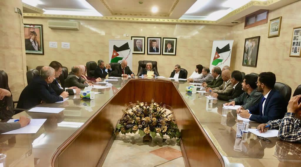 المجلس المركزي للحزب الوطني الأردني ينتخب رئيسه والمصادقة على تعيين مساعدي الأمين العام