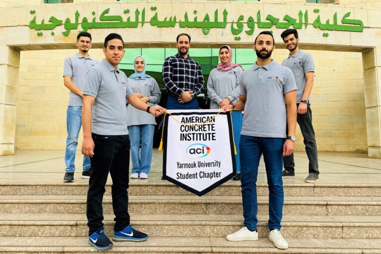 “اليرموك” تحقق المركز الثامن عالميا في مسابقة معهد الخرسانة الأمريكي