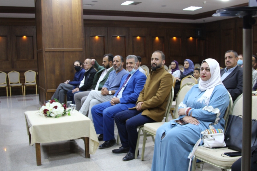 اتحاد القيصر والمكتبة الوطنية يحتفلان بديوان شرفات الشوق للشاعر د خالد الفهد مياس