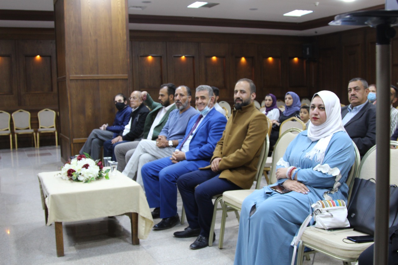 اتحاد القيصر والمكتبة الوطنية يحتفلان بديوان شرفات الشوق للشاعر د خالد الفهد مياس