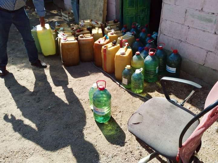 ضبط وإتلاف 4 آلاف لتر من البنزين المهرب في العقبة