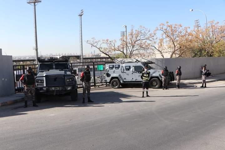 الأمن: توفير التغطية الأمنية لمباراتي الرمثا والوحدات. (صور)