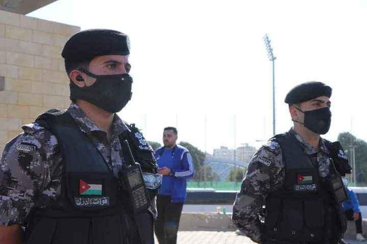 الأمن: توفير التغطية الأمنية لمباراتي الرمثا والوحدات. (صور)
