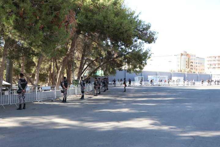 الأمن: توفير التغطية الأمنية لمباراتي الرمثا والوحدات. (صور)