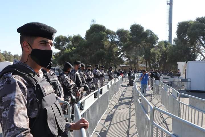 الأمن: توفير التغطية الأمنية لمباراتي الرمثا والوحدات. (صور)