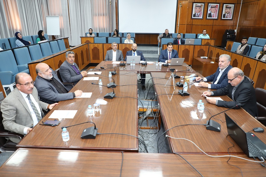 افتتاح فعاليات ندوة تعزيز القيم والأفكار التي تحض على النزاهة ونبذ الواسطة والمحسوبية في اليرموك