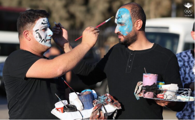 صور من تتويج نادي الرمثا بلقب الدوري