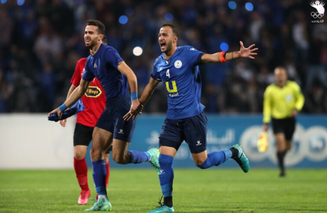 صور من تتويج نادي الرمثا بلقب الدوري