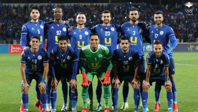 صور من تتويج نادي الرمثا بلقب الدوري