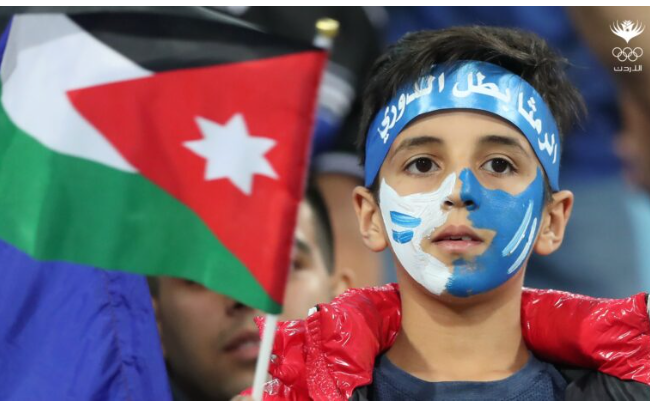 صور من تتويج نادي الرمثا بلقب الدوري