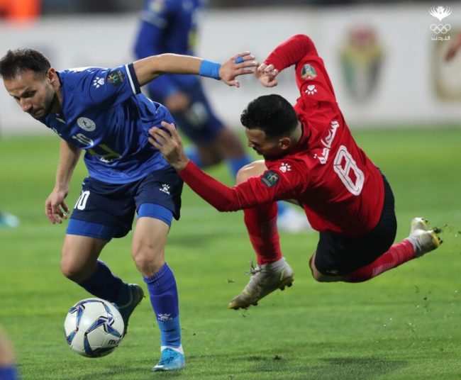 صور من تتويج نادي الرمثا بلقب الدوري