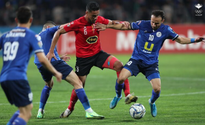 صور من تتويج نادي الرمثا بلقب الدوري