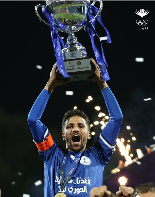 صور من تتويج نادي الرمثا بلقب الدوري