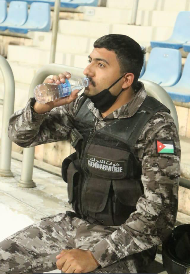 جهود استثنائية واحترافية بذلها نشامى الامن العام خلال انفاذهم للخطط الامنية خلال مبارتي اليوم