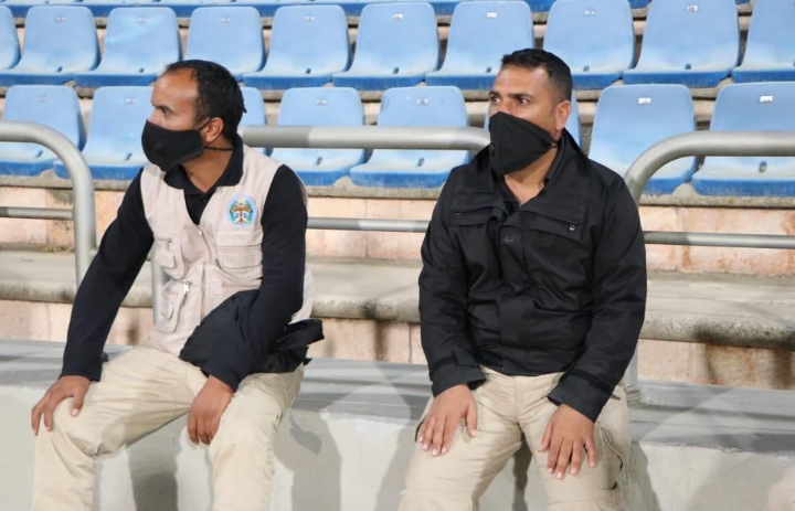 جهود استثنائية واحترافية بذلها نشامى الامن العام خلال انفاذهم للخطط الامنية خلال مبارتي اليوم