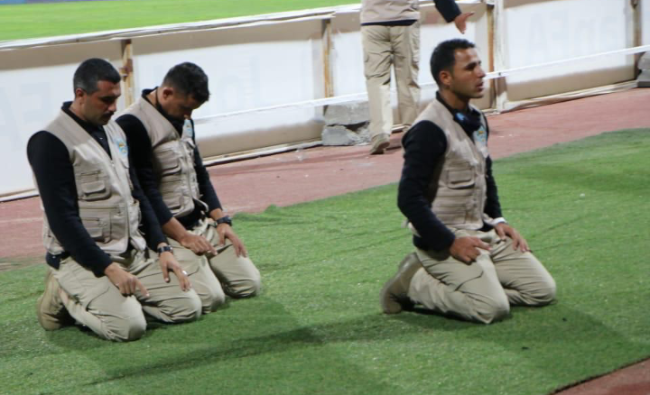 جهود استثنائية واحترافية بذلها نشامى الامن العام خلال انفاذهم للخطط الامنية خلال مبارتي اليوم